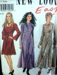 6265 EZ EMPIRE LS FLARE DRESSES LENGTHS NL PATTERN 6-16